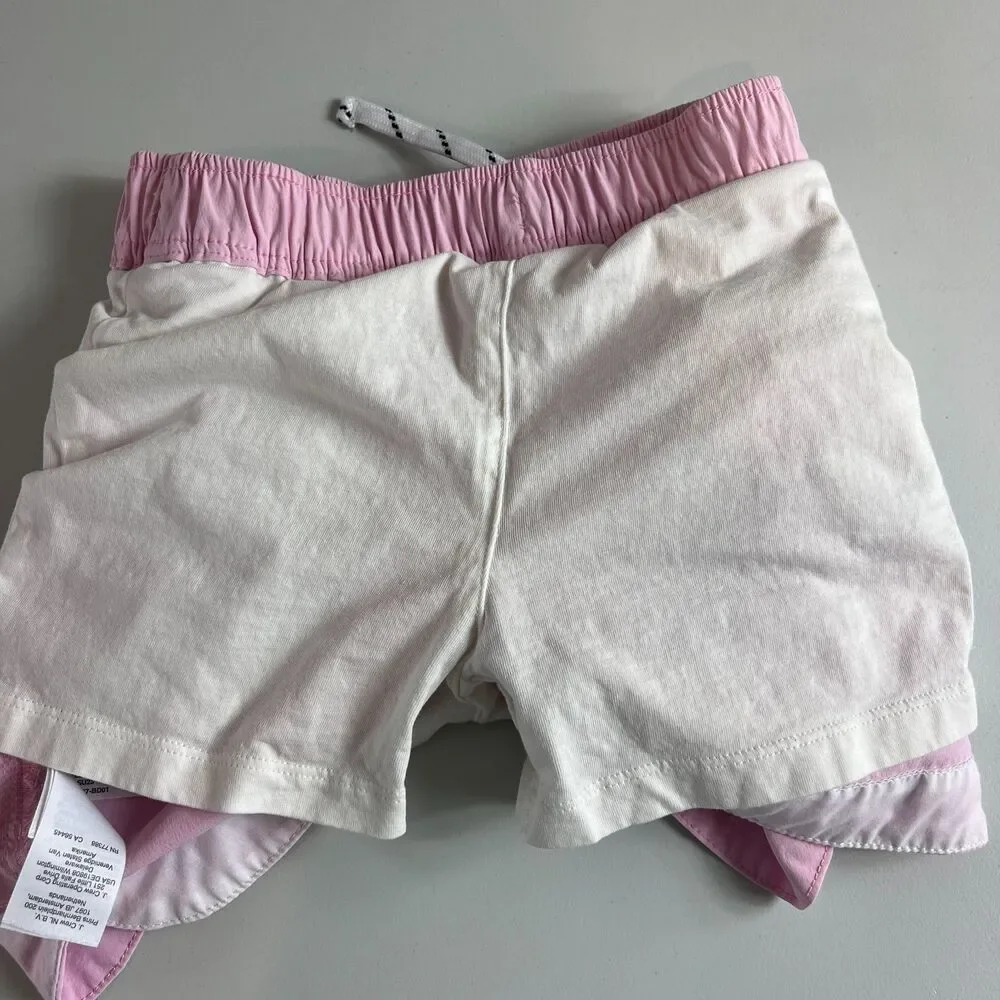 J Crew Crewcuts Girls Pull On Active Skort Pink Size L